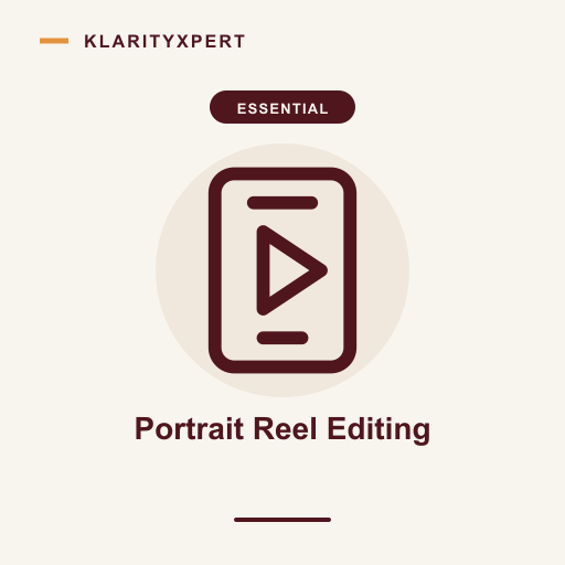 Essential Portrait Reel Editing