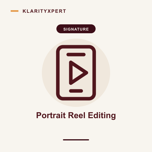 Signature Portrait Reel Editing
