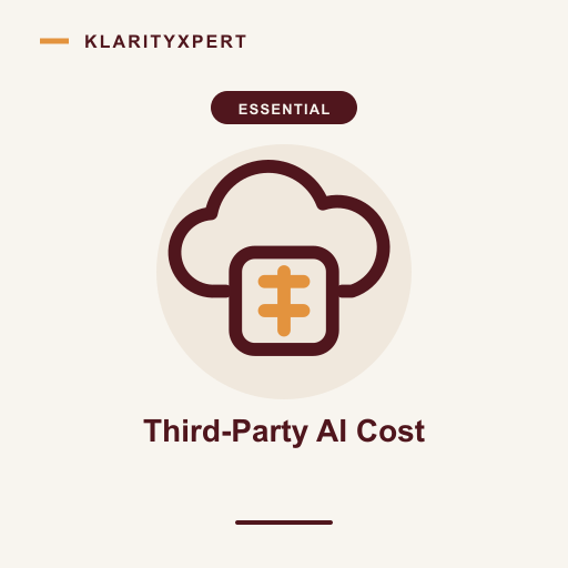 Essential Third-Party AI Cost