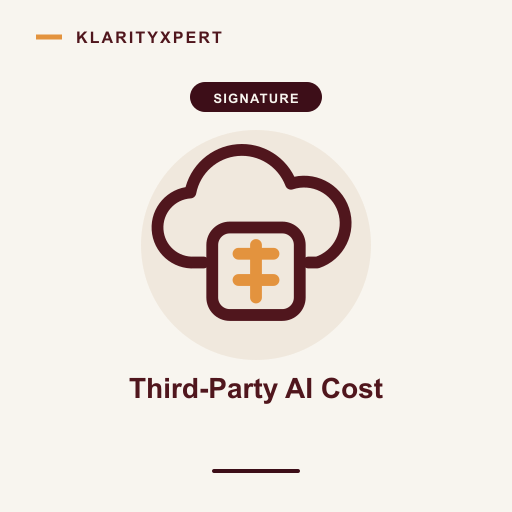 Signature Third-Party AI Cost