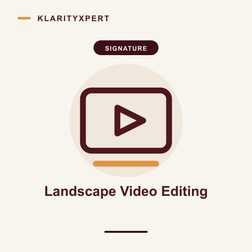 Signature Landscape Video Editing